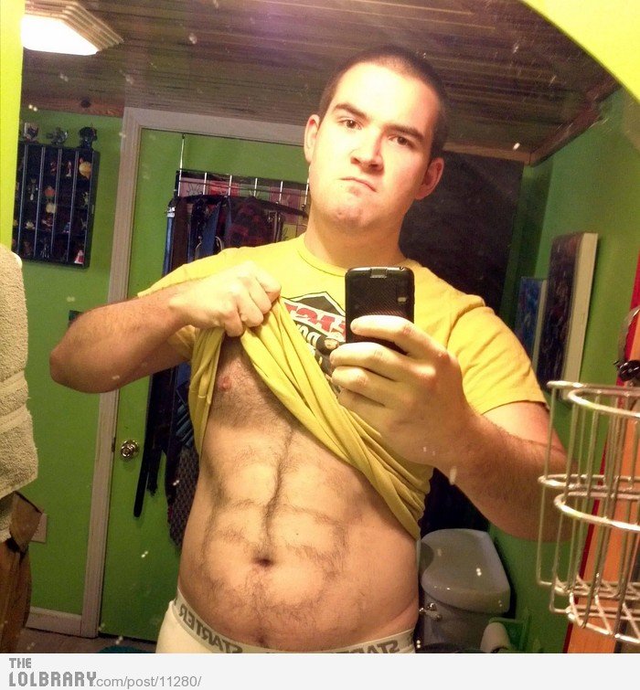 How do you get a six pack?